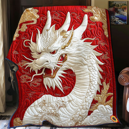 Royal White Dragon WY0512011CL Quilt