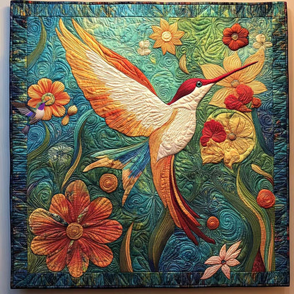 Hummingbird's Fragrant Journey WN0910123CL Quilt