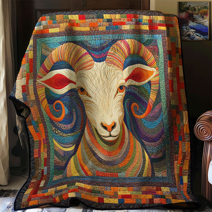 Folk Goat WJ2712019CL Quilt