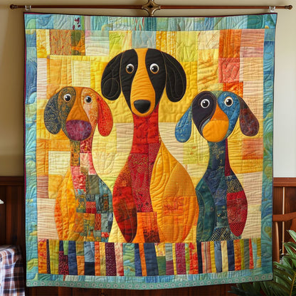 Dachshund Herd WN0508024CL Quilt