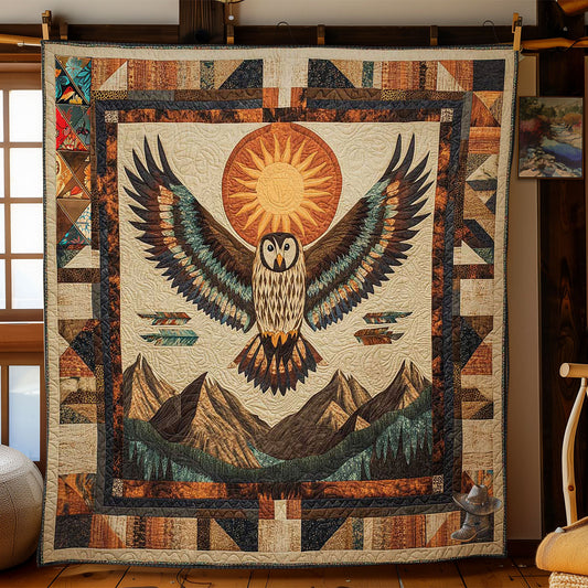 Owl Native American WN2711005CL Quilt