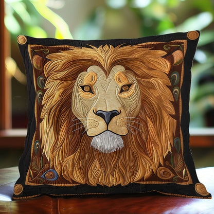 Lion WJ1209043CL Quilt Pillow Case