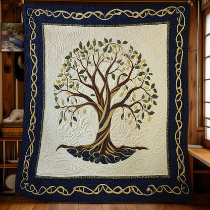 Vintage Tree Of Life WY2001105CL Quilt