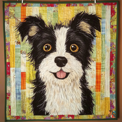 Abstract Dog WP2210014CL Quilt