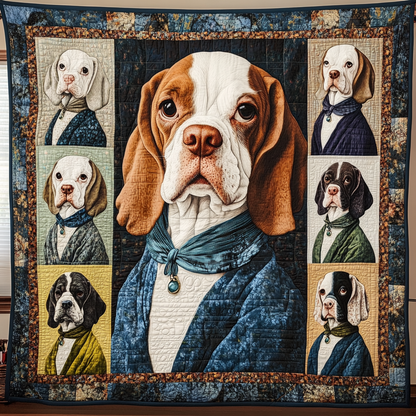 Renaissance Basset Hound WN2509110CL Quilt