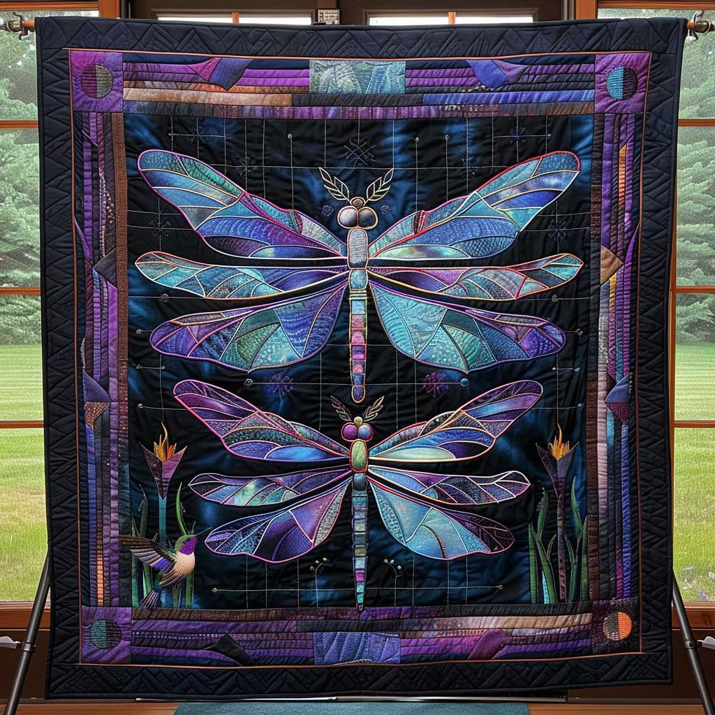 Dragonfly Fairy Tale WN1110052CL Quilt
