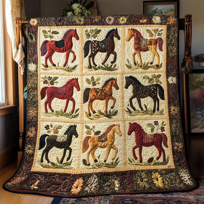 Pastoral Gallop WJ0401014CL Quilt