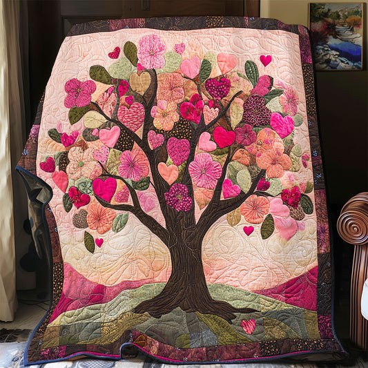 Valentine Tree WX0701050CL Quilt