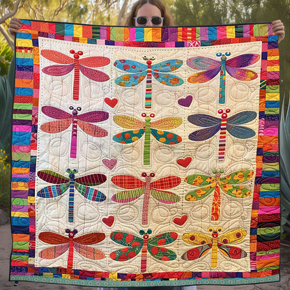 Patchwork Dragonflies WJ1309019CL Quilt