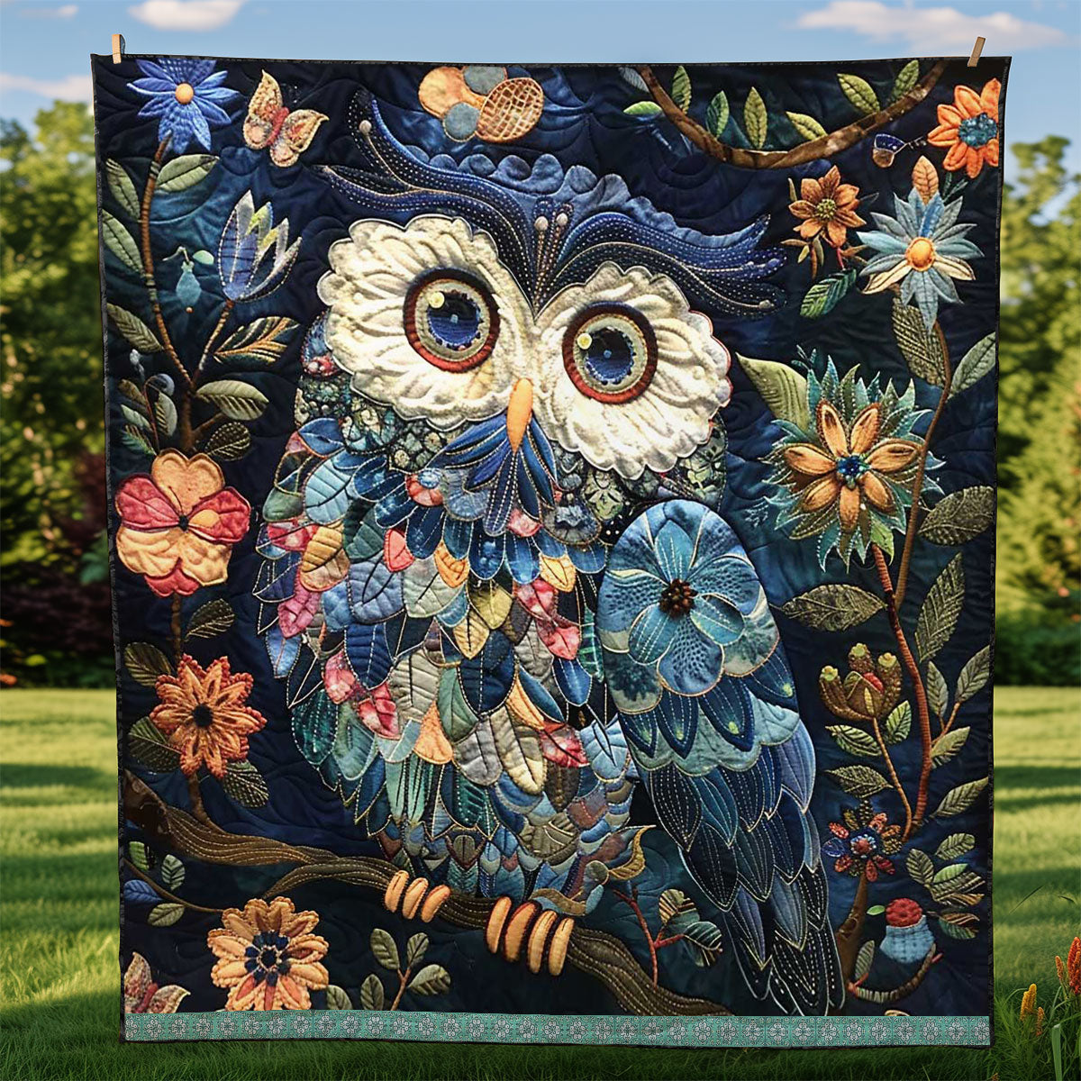 Enchanting Owl WJ1309007CL Quilt