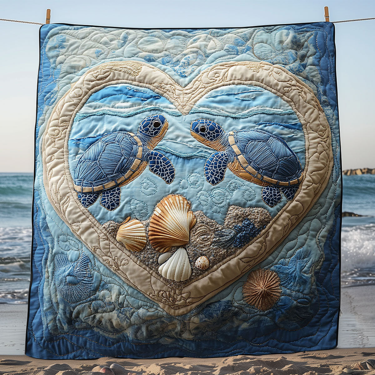 Eternal Turtle Bond WJ0802011CL Quilt