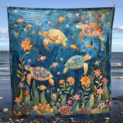 Sea Turtle WJ0509020CL Quilt