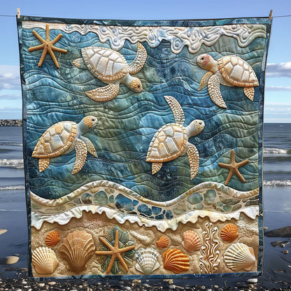 Sea Turtle WJ0509021CL Quilt