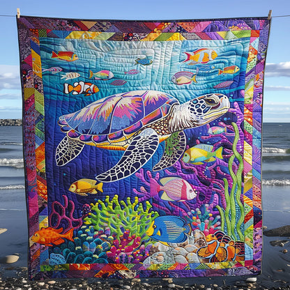 Sea Turtle WJ2208020CL Quilt