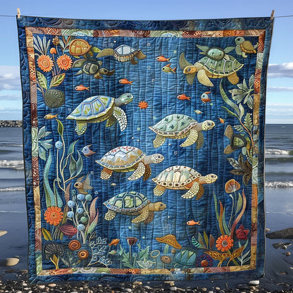 Sea Turtle WJ2708023CL Quilt