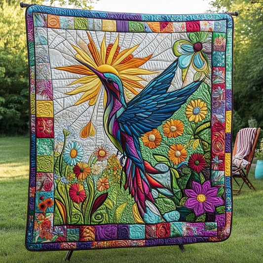 Rainbow Hummingbird WN2009082CL Quilt