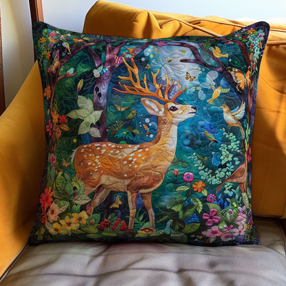 Dreamy Deer WJ1309037CL Quilt Pillow Case