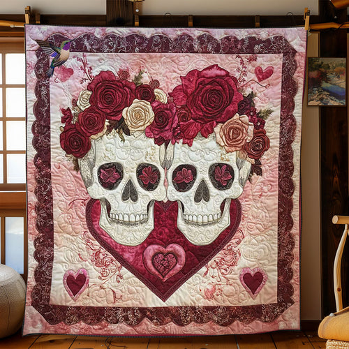 Forever Yours Skull WN0412006CL Quilt