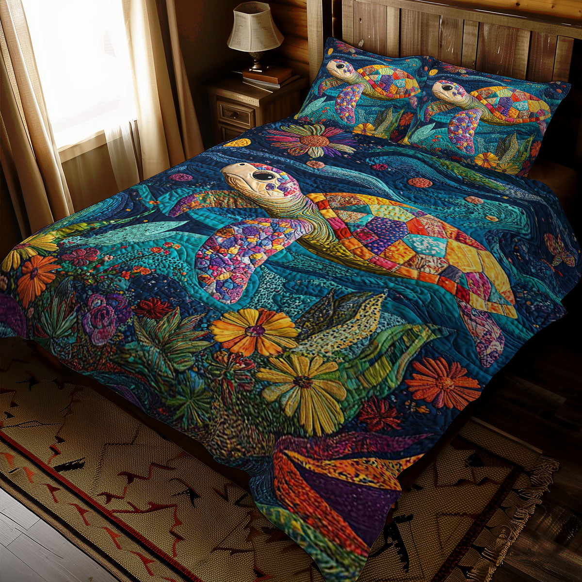 Sea Turtle WJ2409031CL Duvet Cover Set