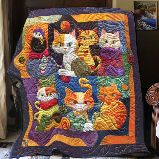 Artistic Cat YR2712013CL Quilt