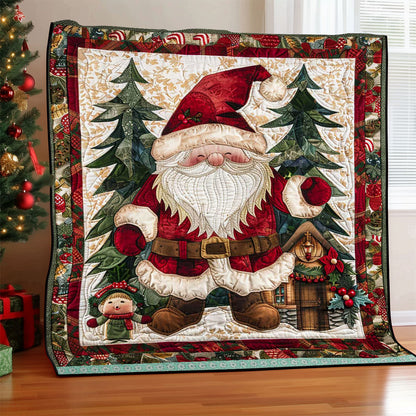 Santa Gnome WJ1309021CL Quilt