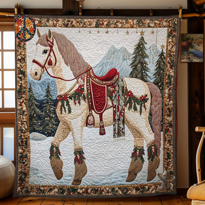 Majestic Holiday Horse WN2911030CL Quilt