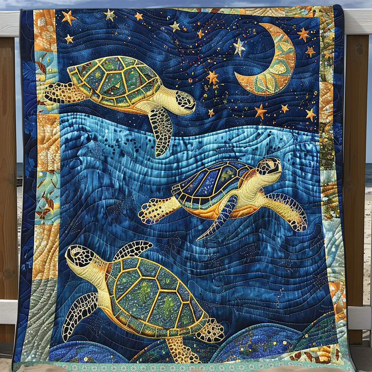 Sea Turtle WJ1409023CL Quilt