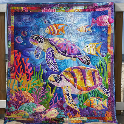 Sea Turtle WJ2308024CL Quilt