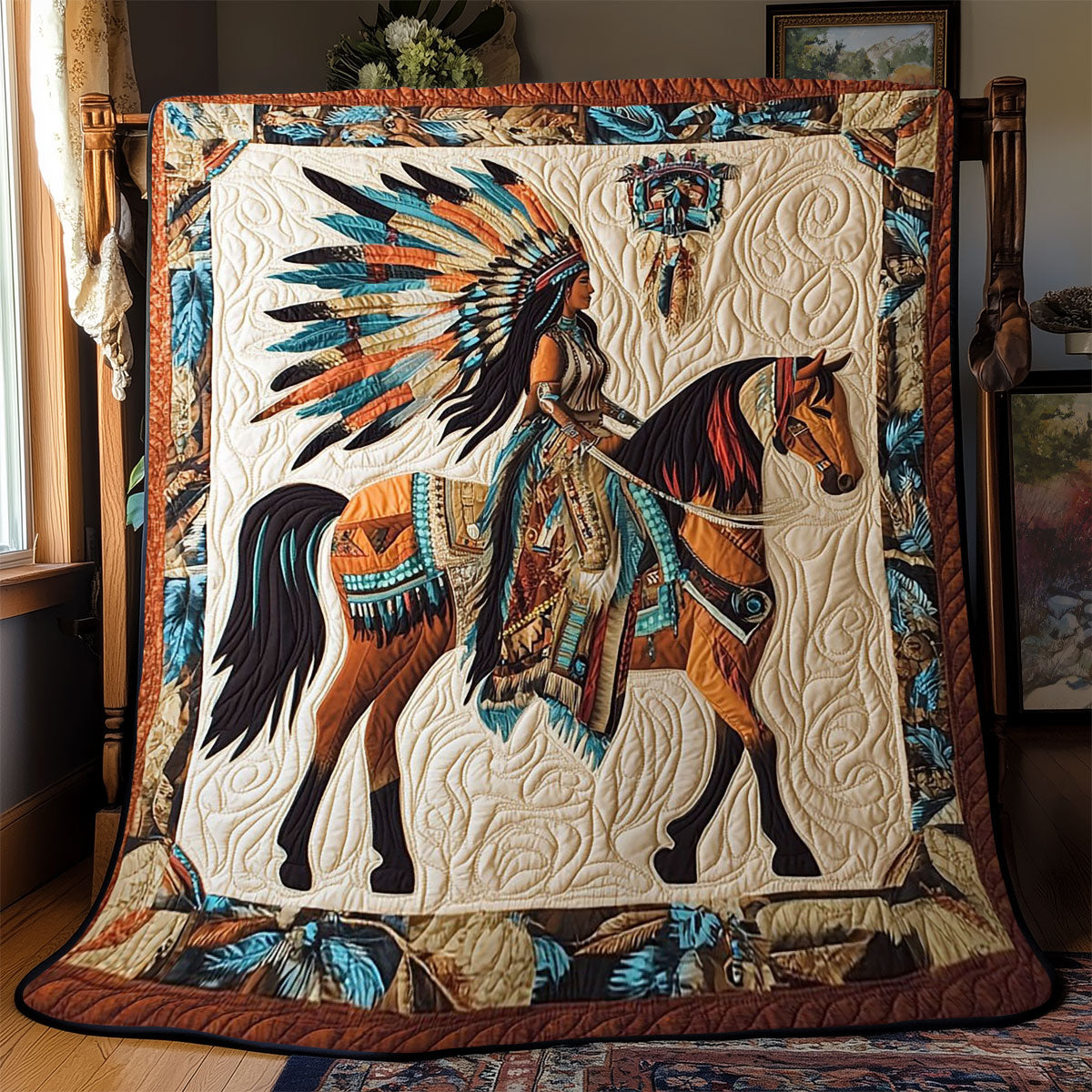 Native American WJ0301007CL Quilt