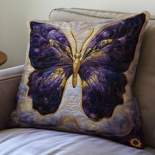 Mystic Purple Butterfly WY0912094CL Quilt Pillow Case