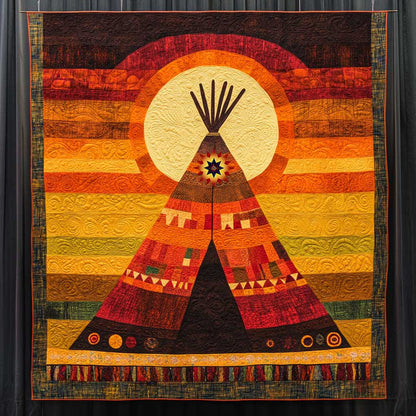 Native American Spirit Circle WN3010017CL Quilt