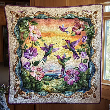 Hummingbird Mystic Bloom WN2809020CL Quilt