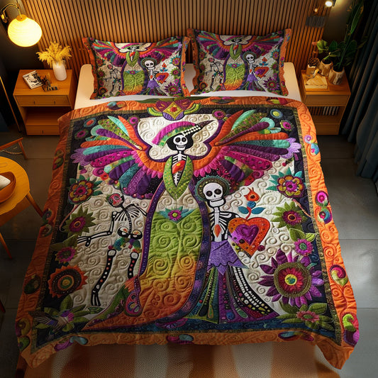 Skeleton Celebration WN2110105CL Duvet Cover Set