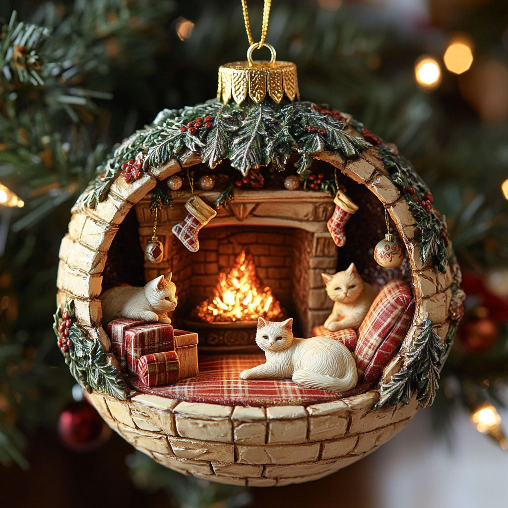 Warm Whiskers CP1610004CL Christmas Ornament