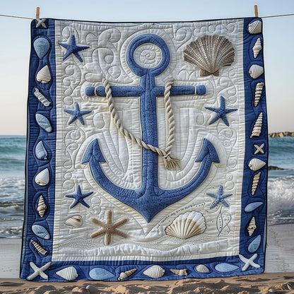 Sail Away Anchor WJ1608016CL Quilt