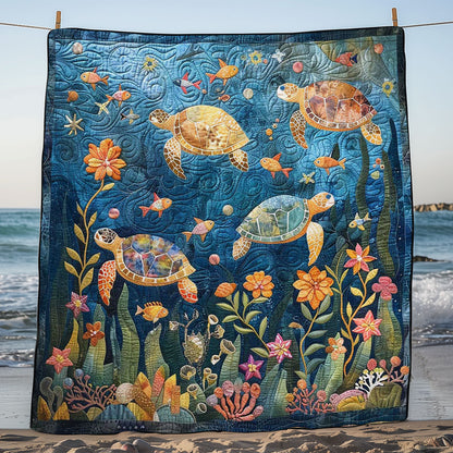 Sea Turtle WJ0509020CL Quilt