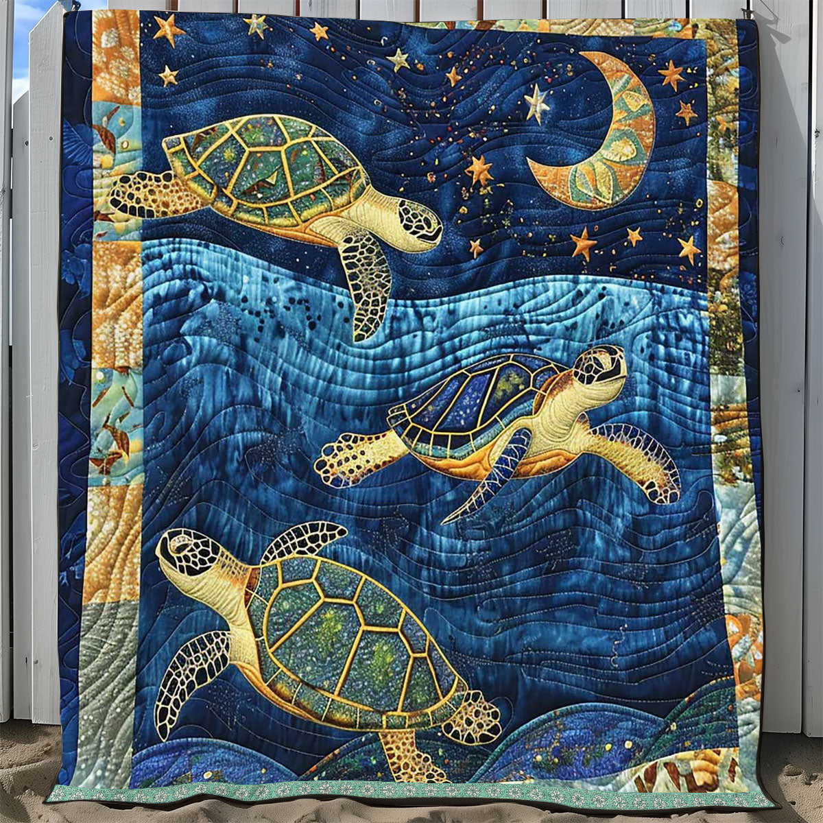 Sea Turtle WJ1409023CL Quilt