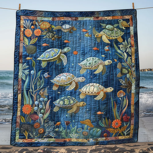 Sea Turtle WJ2708023CL Quilt