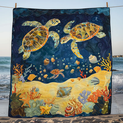 Turtle Under The Sea WJ0908035CL Quilt