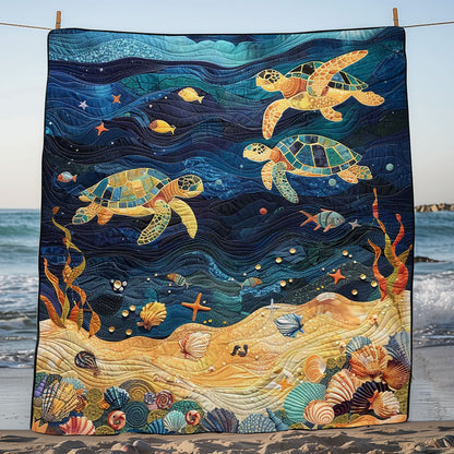 Turtle Under The Sea WJ1308022CL Quilt