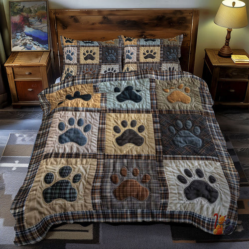 Dog Paw WN0710081CL Duvet Cover Set