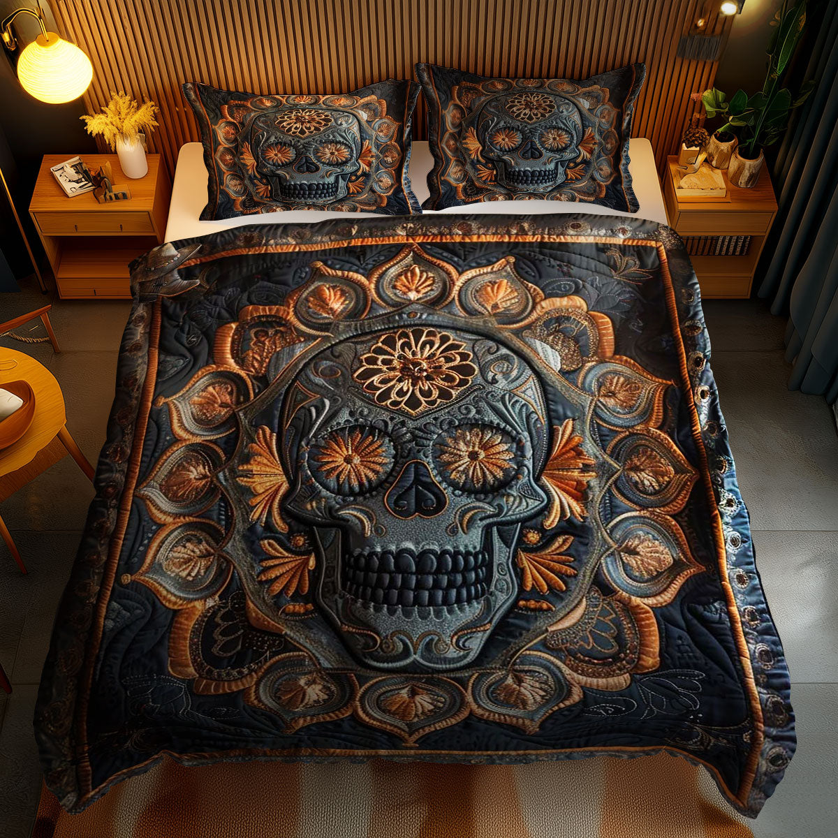 Skull Celestial WN2110119CL Duvet Cover Set