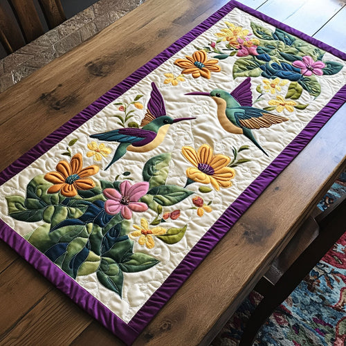 The Floral Dance CP2804035CL Quilted Table Runner