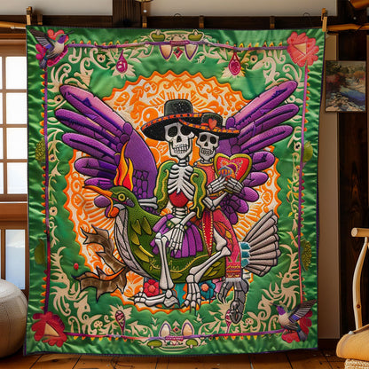 Flying Skeleton Adventure WN2110051CL Quilt