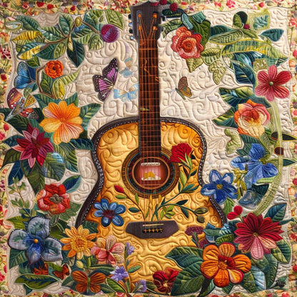 Flower Guitar WJ1309009CL Quilt