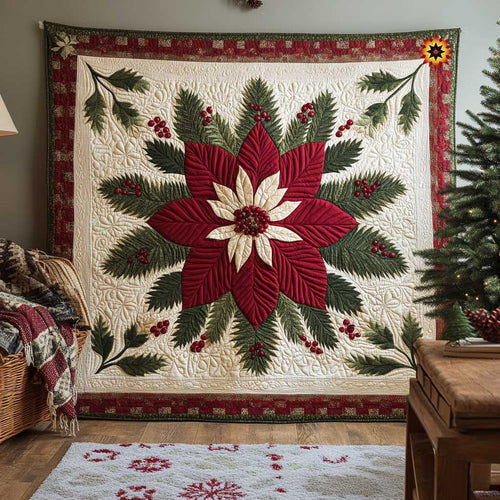 Native Christmas Bloom WN0111048CL Quilt