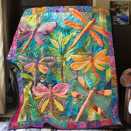 Dragonfly Colorful WX3012014CL Quilt