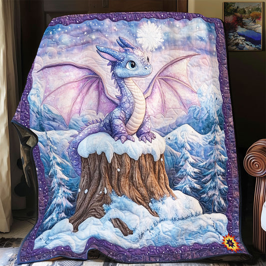 Dragon In Winter WY2312022CL Quilt