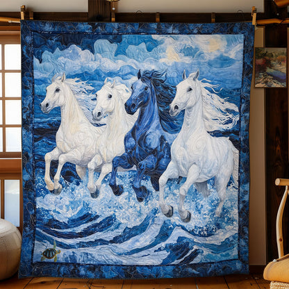 Sea Galloper WY1211021CL Quilt