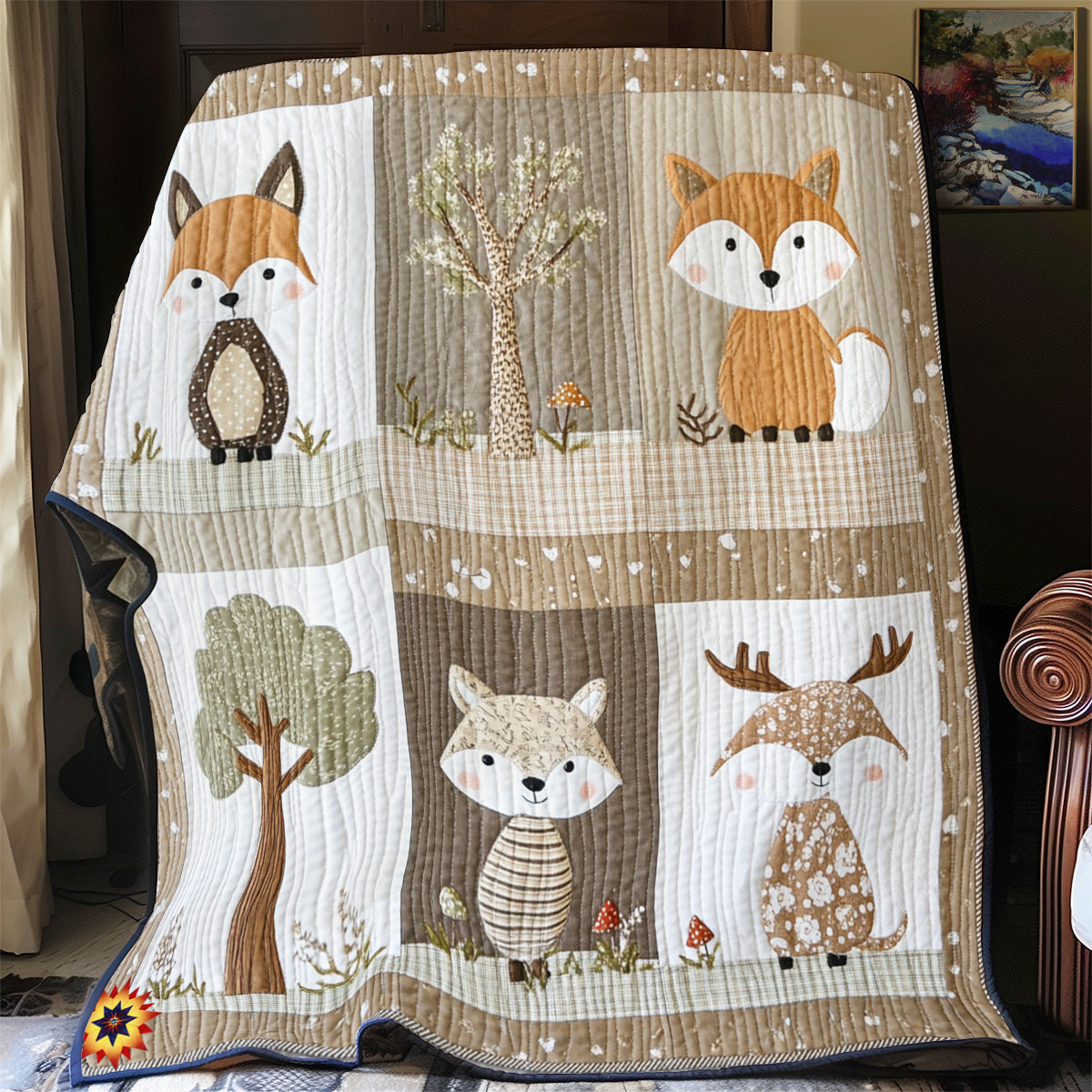 Woodland Whimsy YR2512032CL Quilt